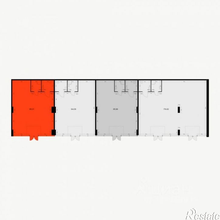 Помещение свободного назначения улица Майора Филипова, 6 к2,  д. 6 к2