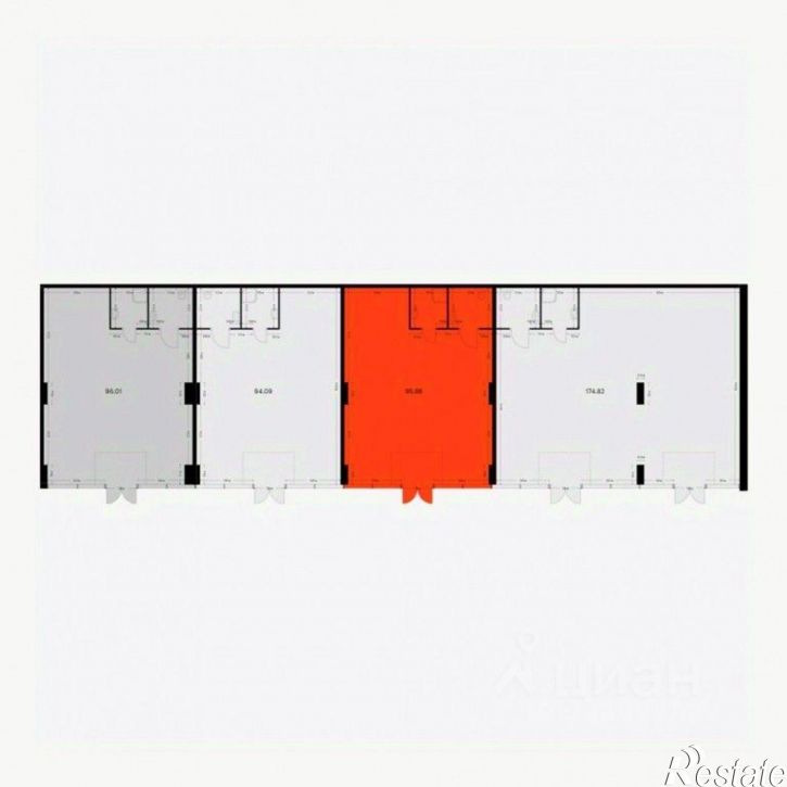 Помещение свободного назначения улица Майора Филипова, 6 к2,  д. 6 к2