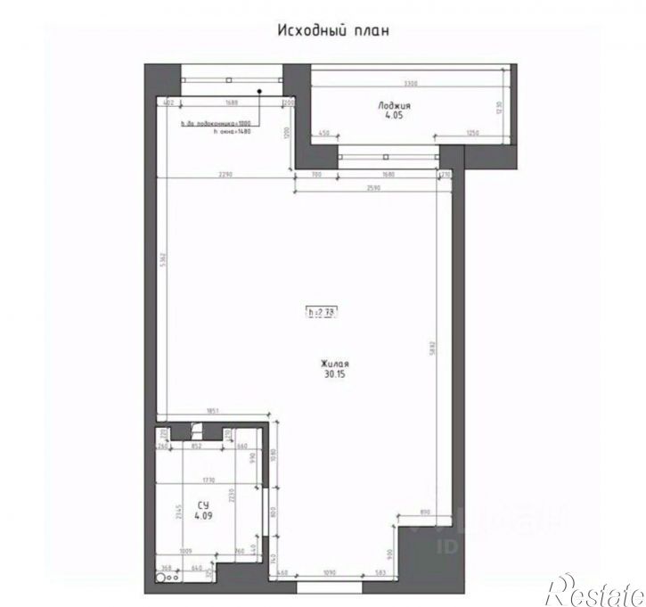 1-комн квартира улица Зелёный бульвар, 27 к2,  д. 27 к2