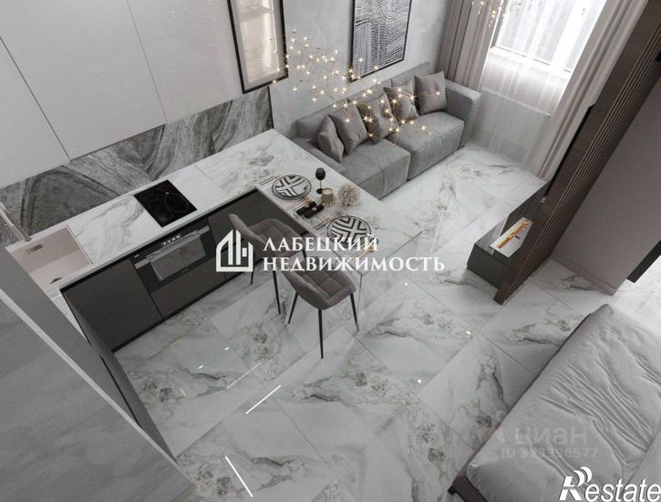 1-комн квартира улица Зелёный бульвар, 27 к2,  д. 27 к2