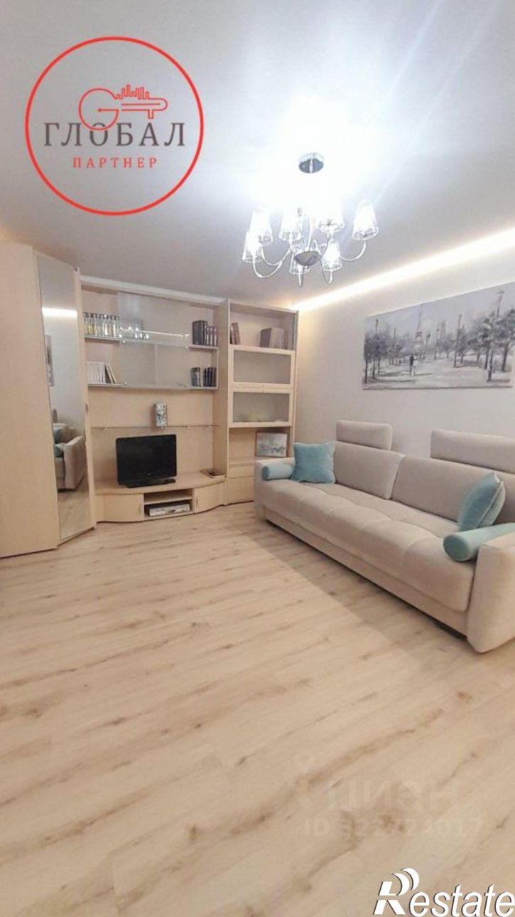 2-комн квартира улица Толстого, 43А,  д. 43А