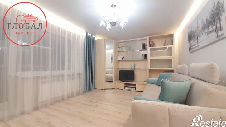 2-комн квартира улица Толстого, 43А,  д. 43А