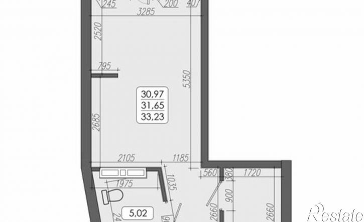 1-комн квартира улица Мыс Кунгасный, 3Б,  д. 3Б
