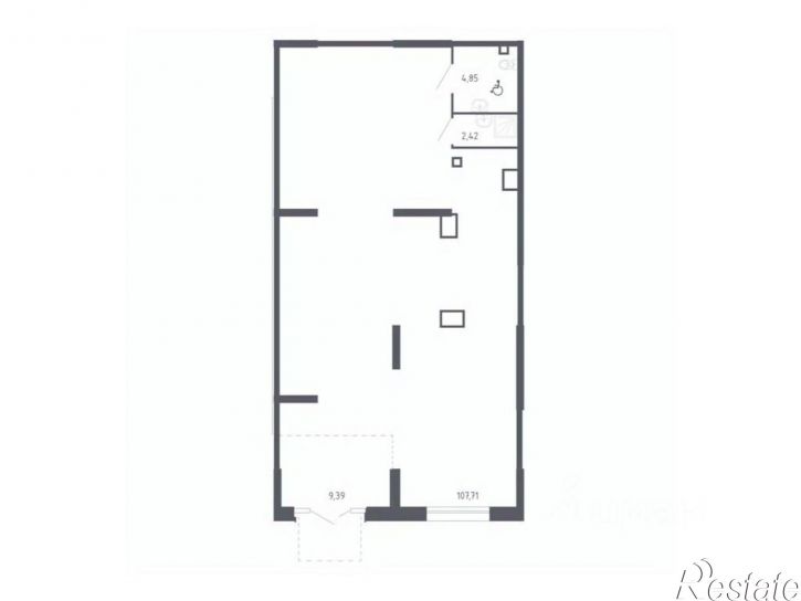 Помещение свободного назначения улица Нейбута, 141 с1,  д. 141 с1