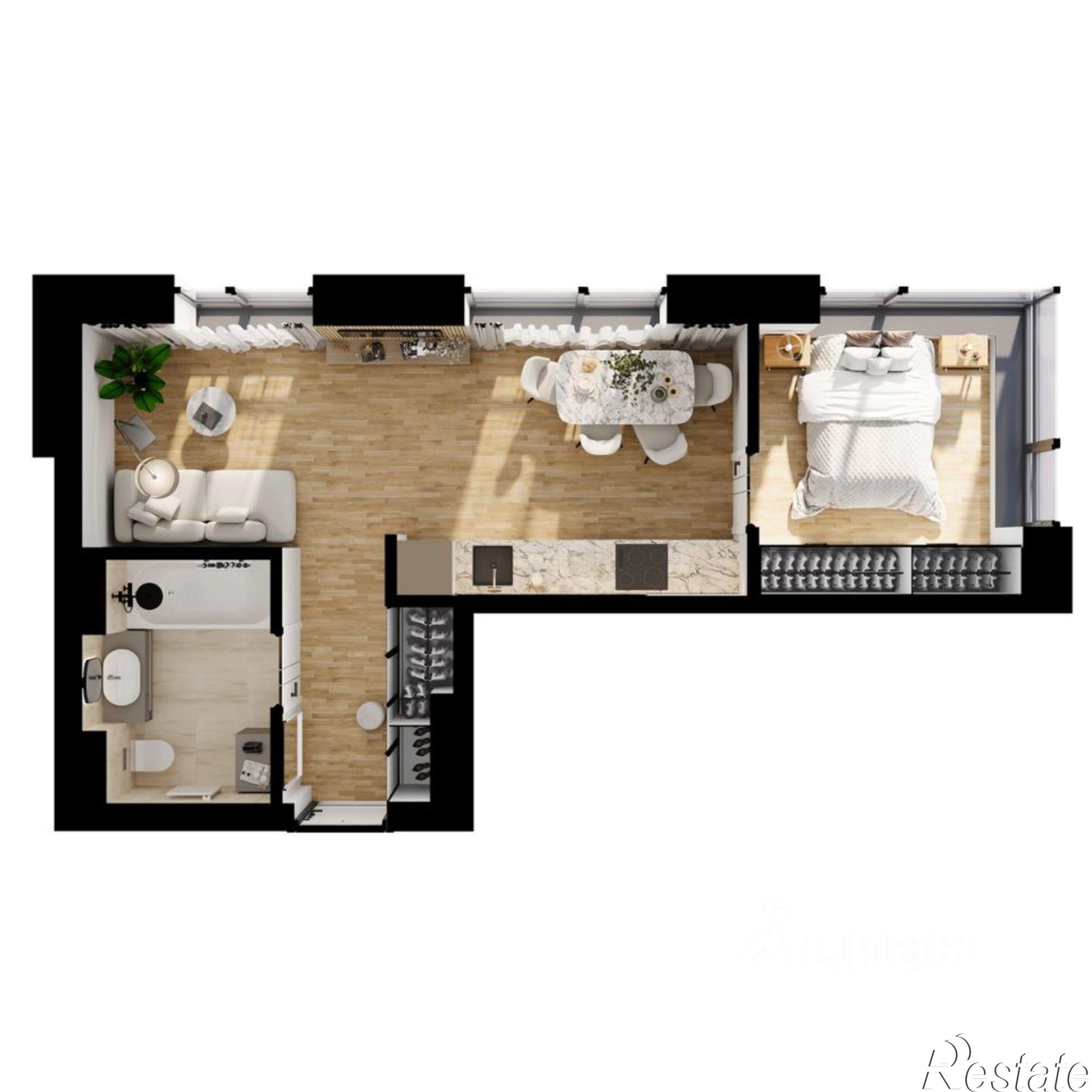 Купить квартиру за 8 498 840 рублей на Верхняя улица, 20 с2