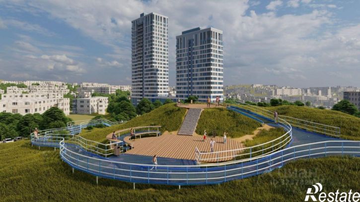 2-комн квартира в новом доме Днепровская улица, 25 к5,  д. 25 к5