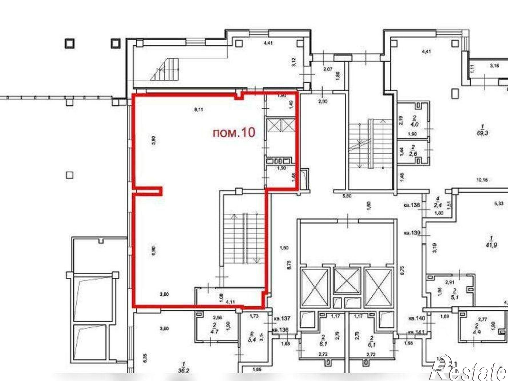Купить помещение свободного назначения за 15 144 800 рублей на улица Невельского, 5