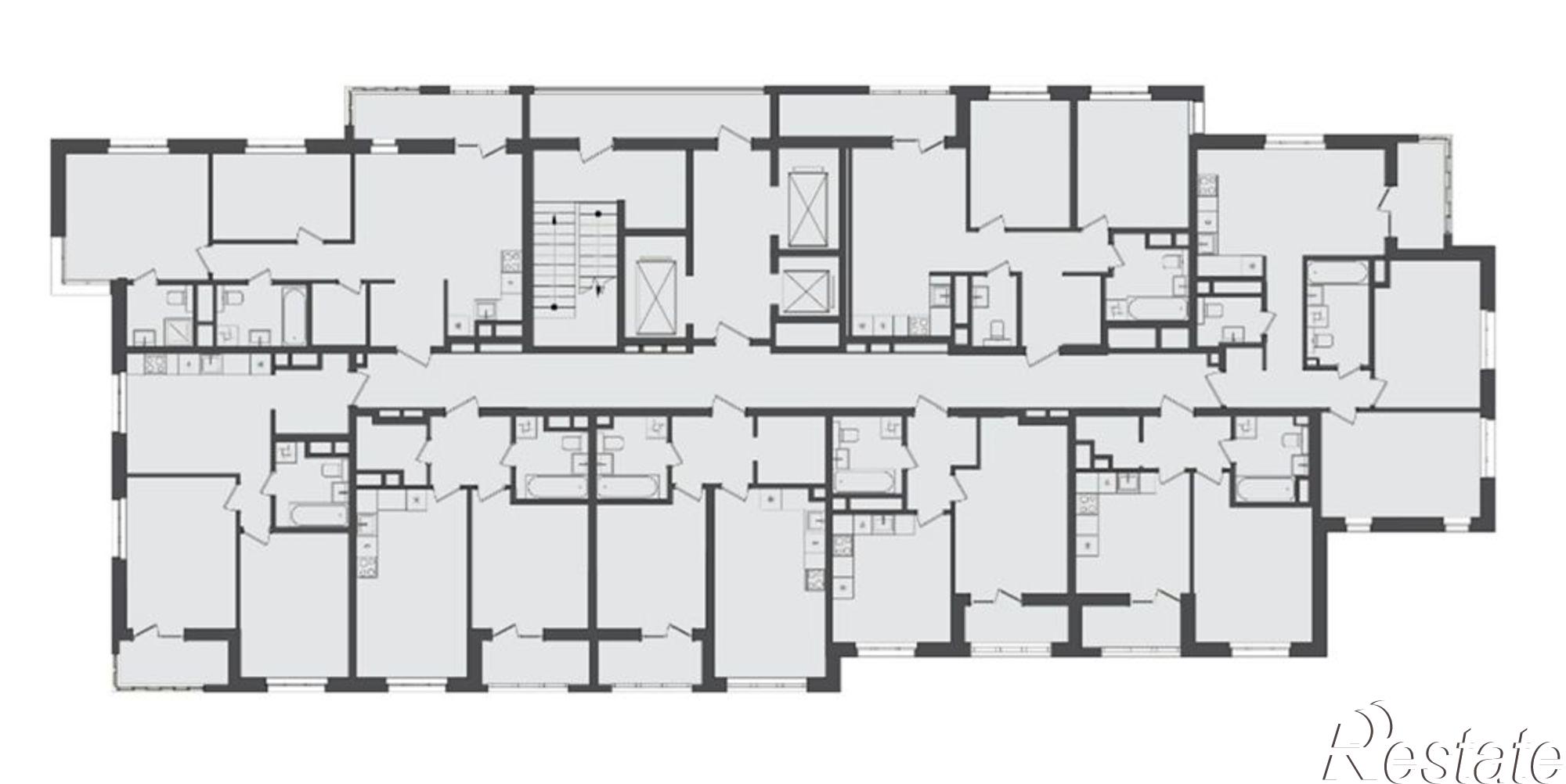 Купить квартиру за 7 964 280 рублей на 3-я Поселковая улица, 16/1