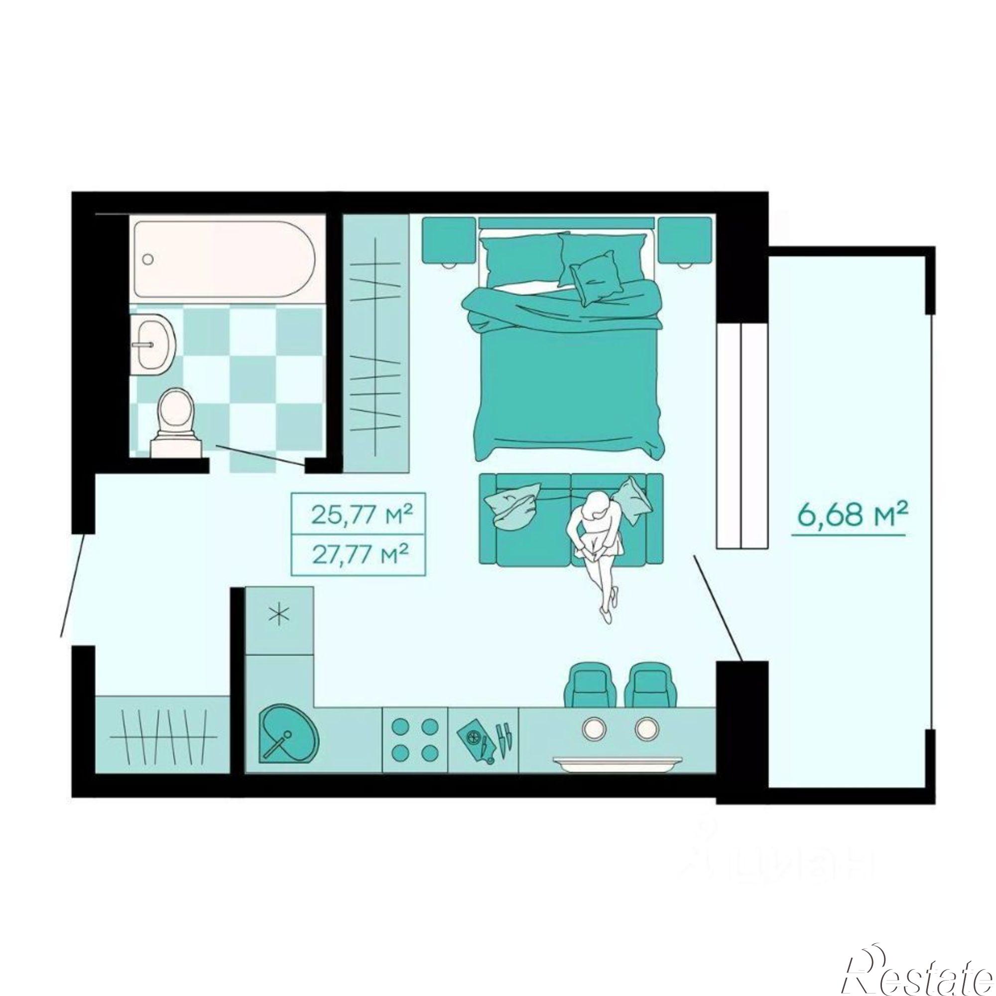 Купить квартиру за 5 981 010 рублей на Садгородская улица, 28В к3