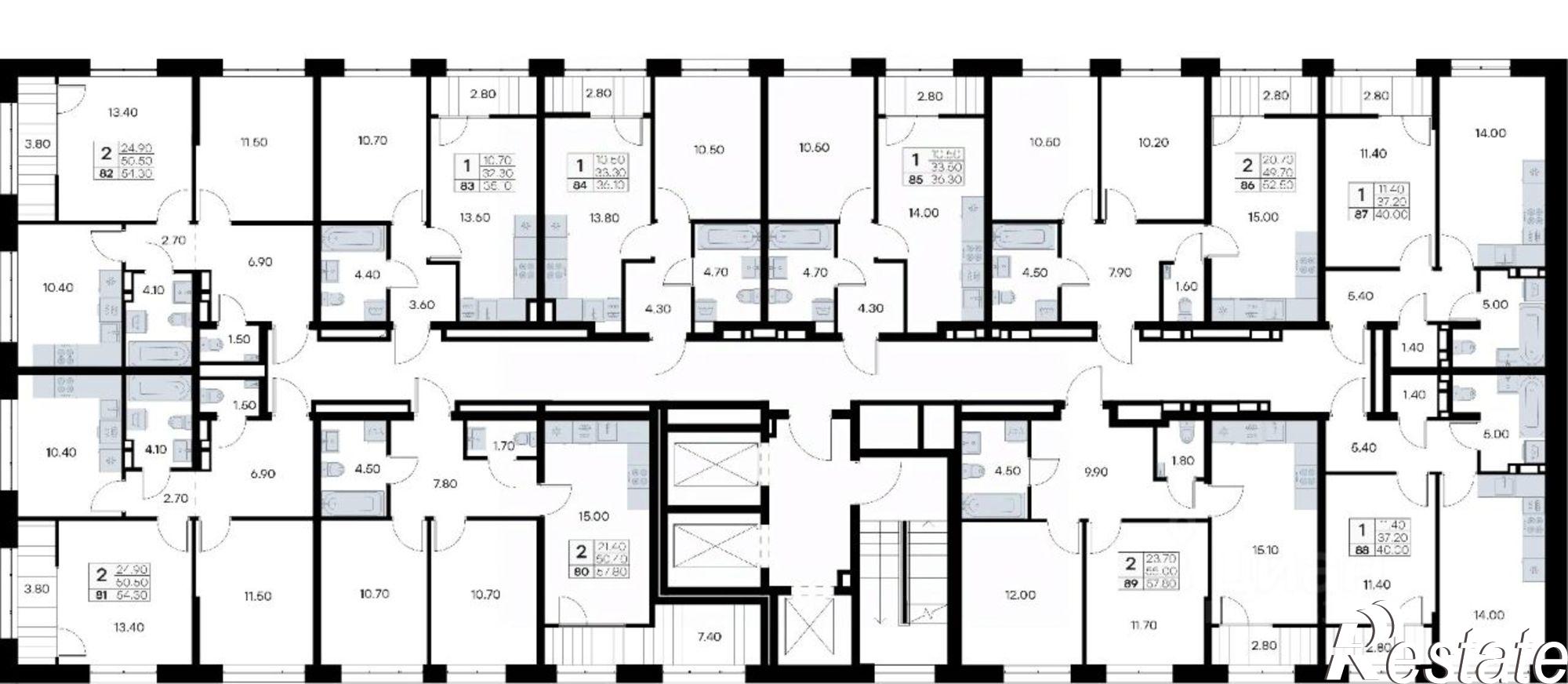 Купить квартиру за 8 590 000 рублей на улица Зелёный бульвар, 19 с2