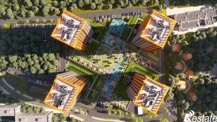 2-комн квартира в новом доме Каштановая улица, 17/1,  д. 17/1