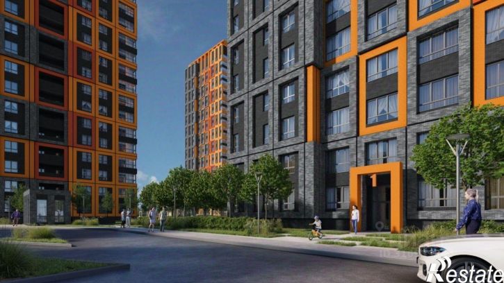 2-комн квартира в новом доме Каштановая улица, 17/1,  д. 17/1