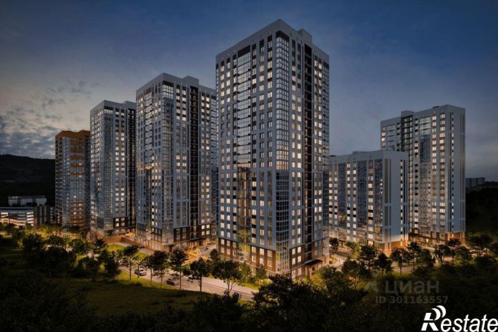 1-комн квартира в новом доме ул Коммунаров, 30,  д. 30