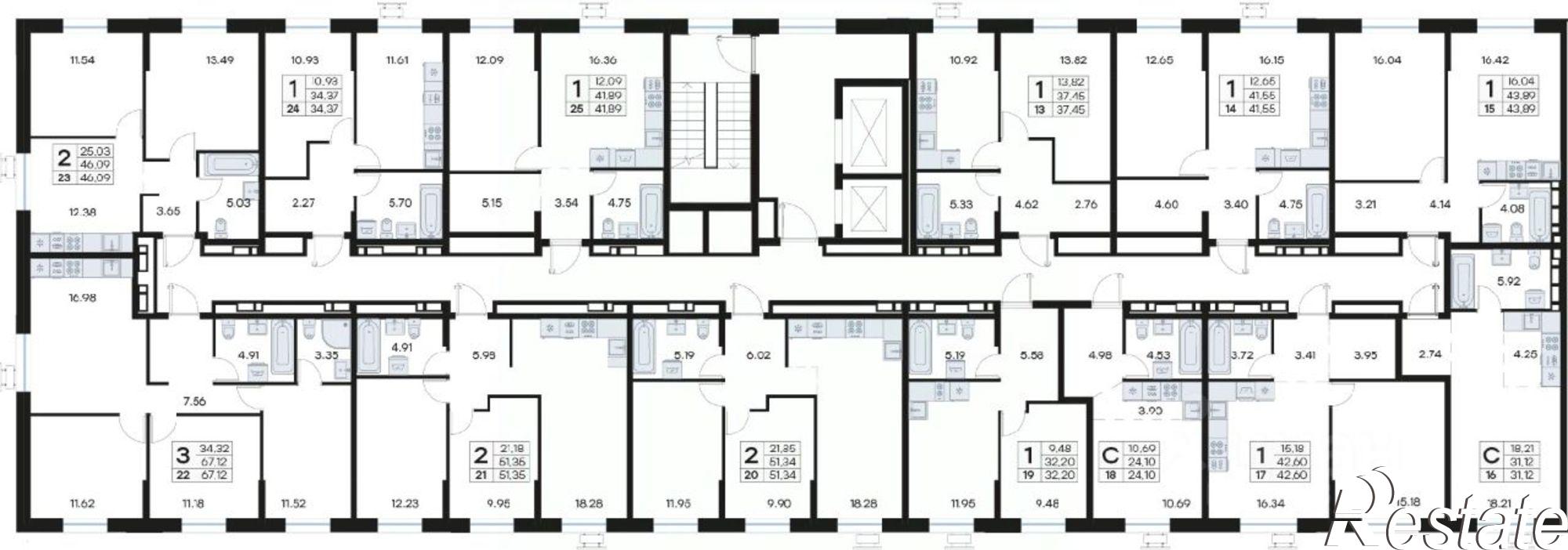 Купить квартиру за 11 490 000 рублей на Катерная улица, 31/2