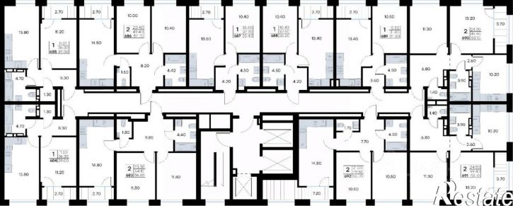 1-комн квартира в новом доме улица Нейбута, 135