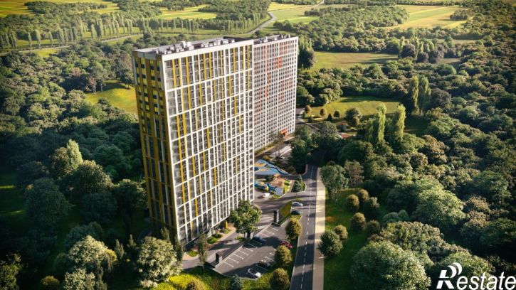 1-комн квартира в новом доме улица Нейбута, 135