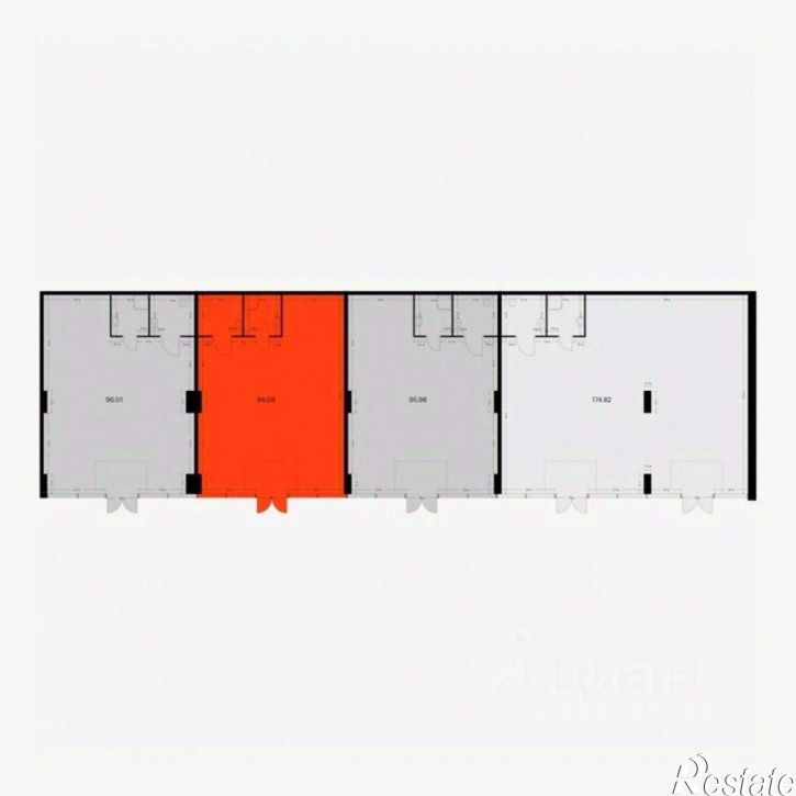 Помещение свободного назначения улица Майора Филипова, 6 к1,  д. 6 к1