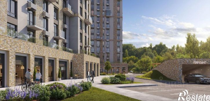 1-комн квартира в новом доме улица Вице-Адмирала Сабанеева, 22/2,  д. 22/2