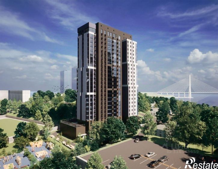 1-комн квартира в новом доме 2-я Поселковая улица, 35 с1,  д. 35 с1