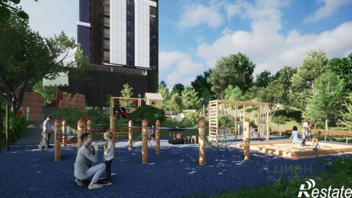 1-комн квартира в новом доме 2-я Поселковая улица, 35 с1,  д. 35 с1