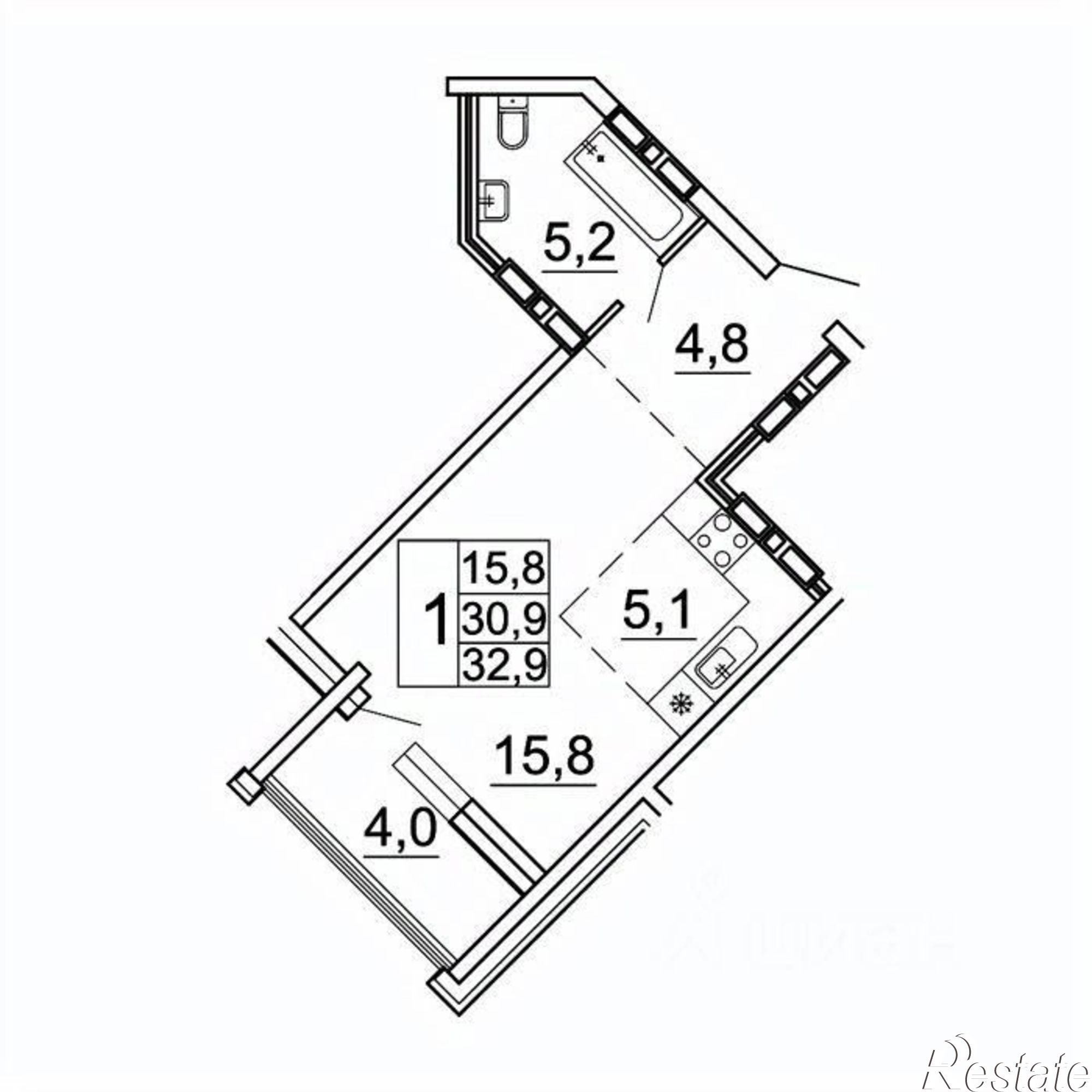 Купить квартиру за 8 000 000 рублей на пр-кт 100-летия Владивостока, 140Г