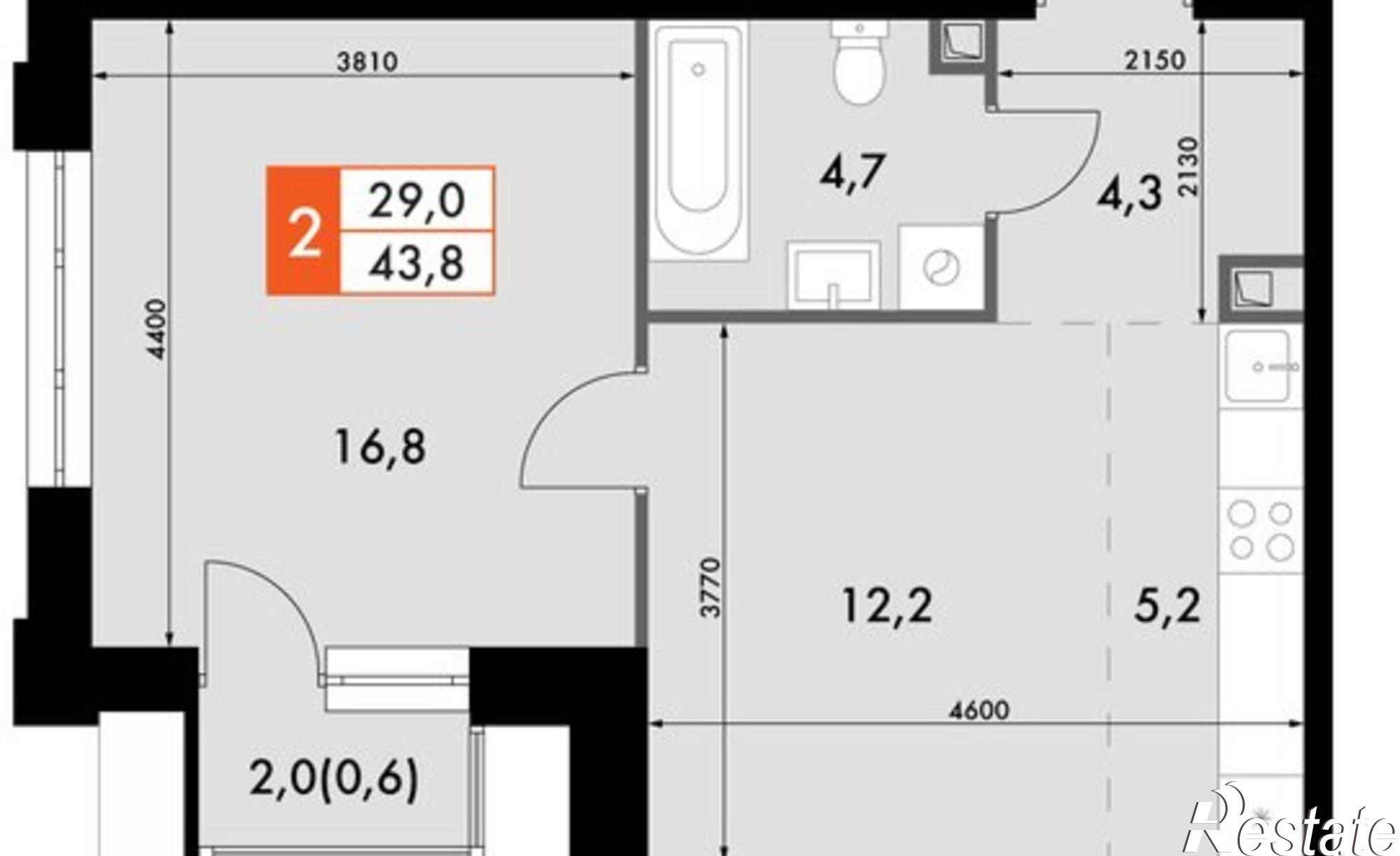 Купить квартиру за 9 735 810 рублей на ул Адмирала Горшкова, 5