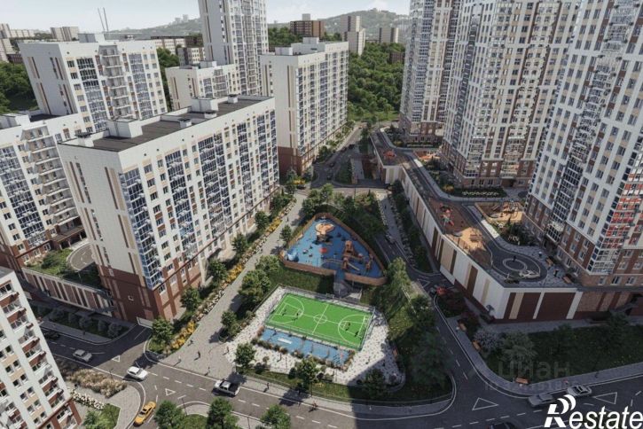 1-комн квартира в новом доме улица Слуцкого, 5А/3,  д. 5А/3