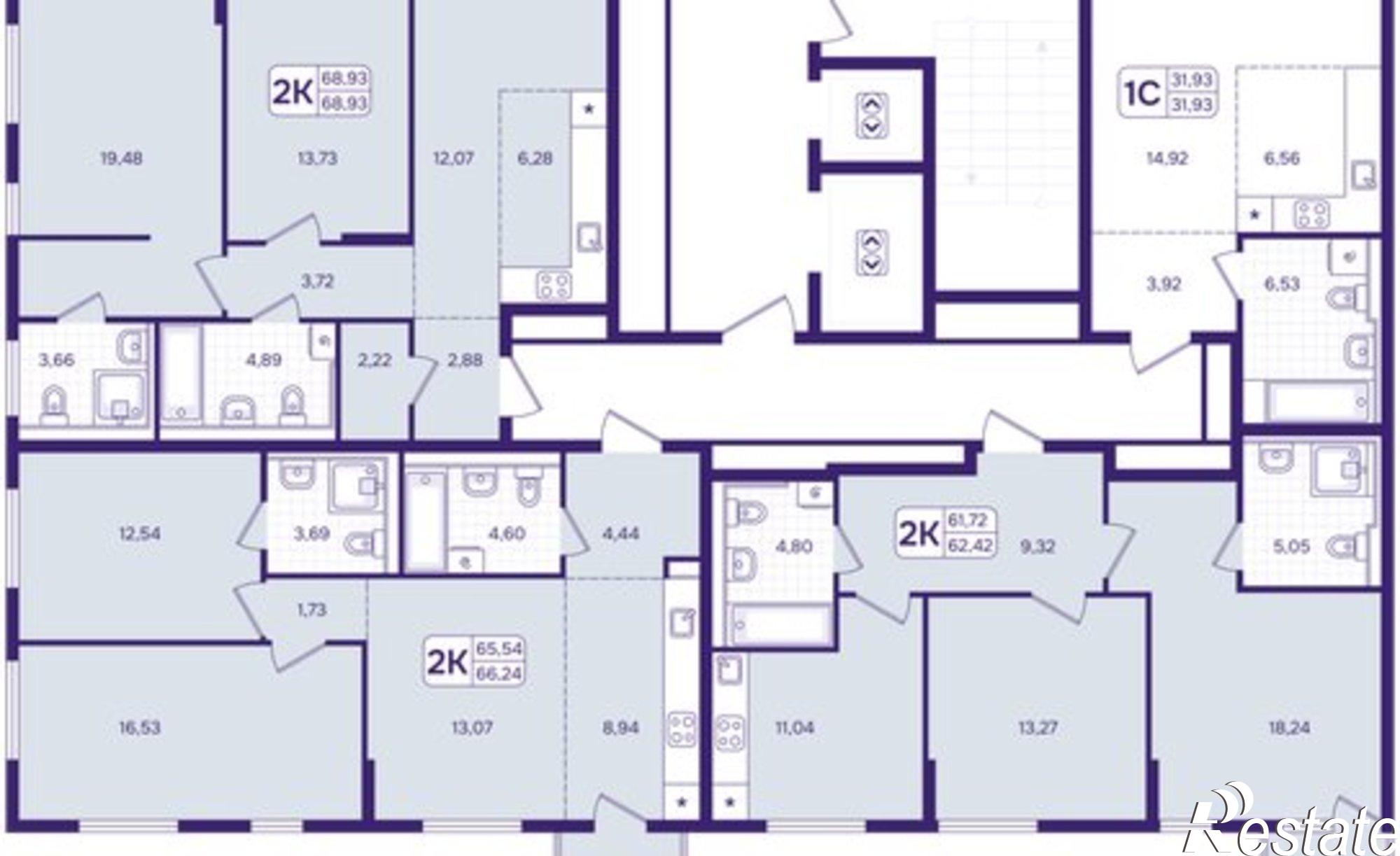 Купить квартиру за 11 690 000 рублей на улица Борисенко, 100Е