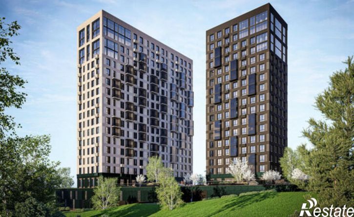 2-комн квартира в новом доме улица Борисенко, 100Е с3,  д. 100Е с3