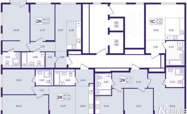 2-комн квартира в новом доме улица Борисенко, 100Е
