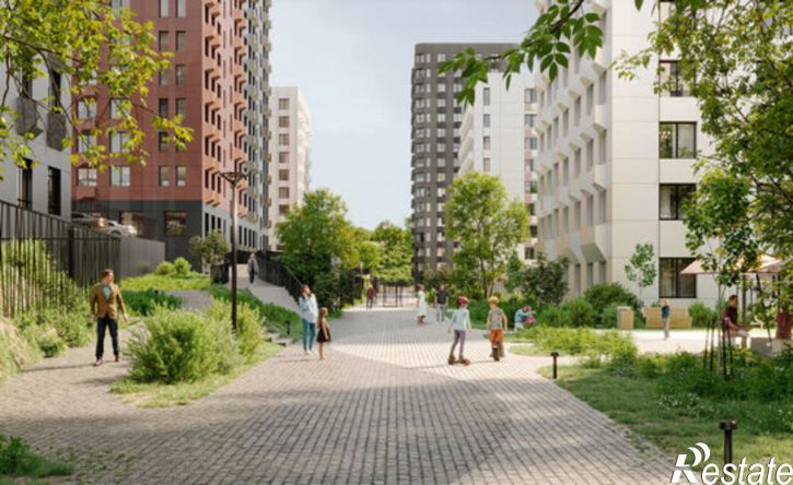 2-комн квартира в новом доме улица Басаргина, 3 к1,  д. 3 к1