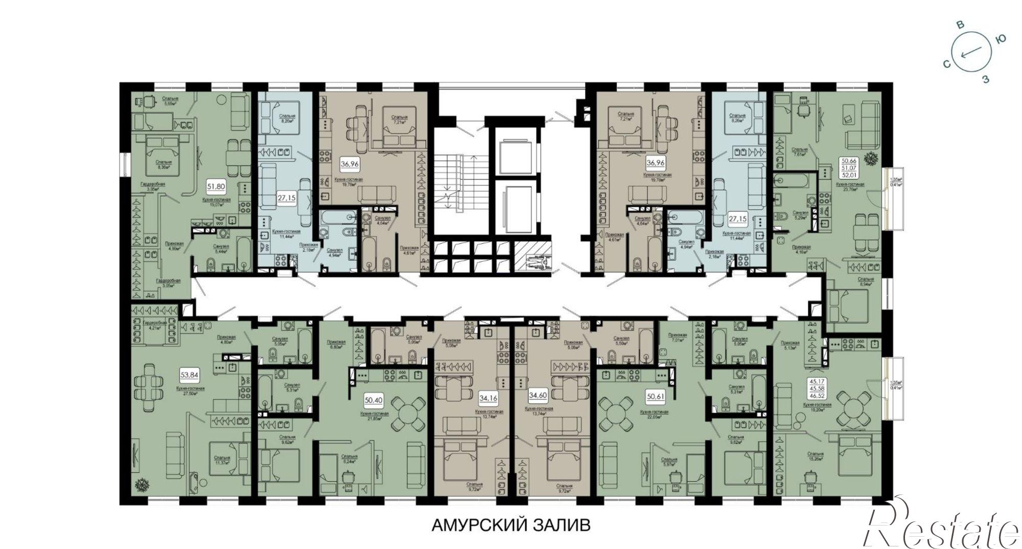 Купить квартиру за 6 000 150 рублей на Верхняя улица, 20 с2