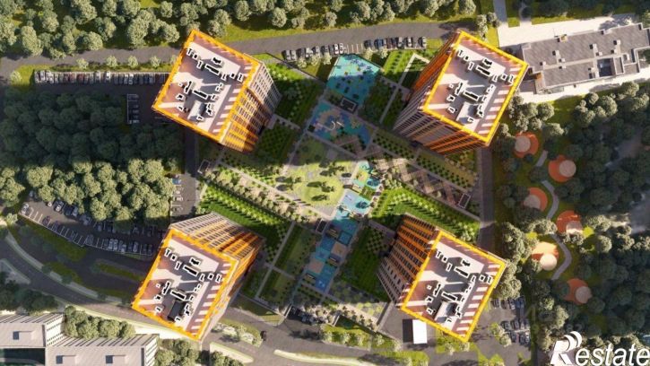 2-комн квартира в новом доме Каштановая улица, 17/1,  д. 17/1