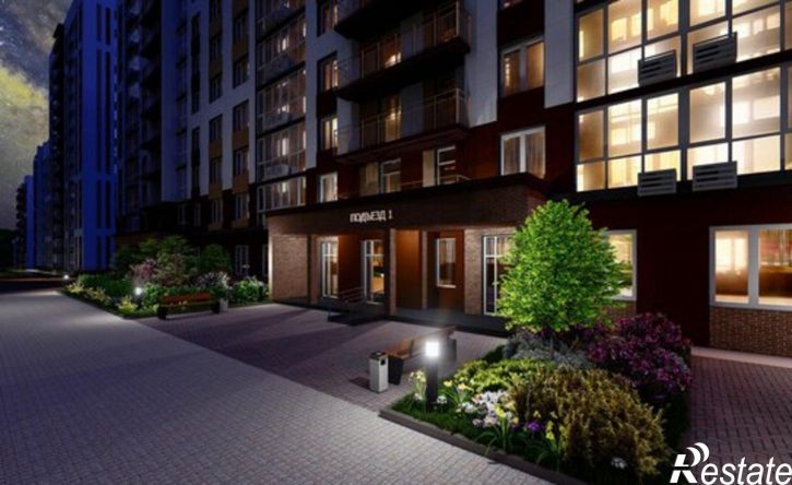 1-комн квартира в новом доме ул Коммунаров, 21 1,  д. 21 1,  к. 1