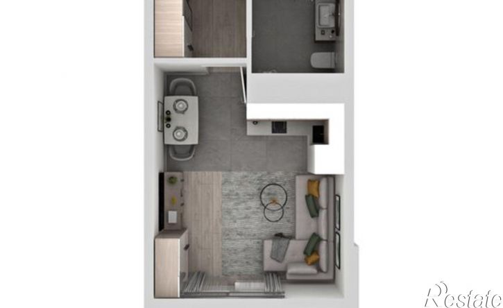 1-комн квартира в новом доме улица Расула Гамзатова, 7 к1,  д. 7 к1