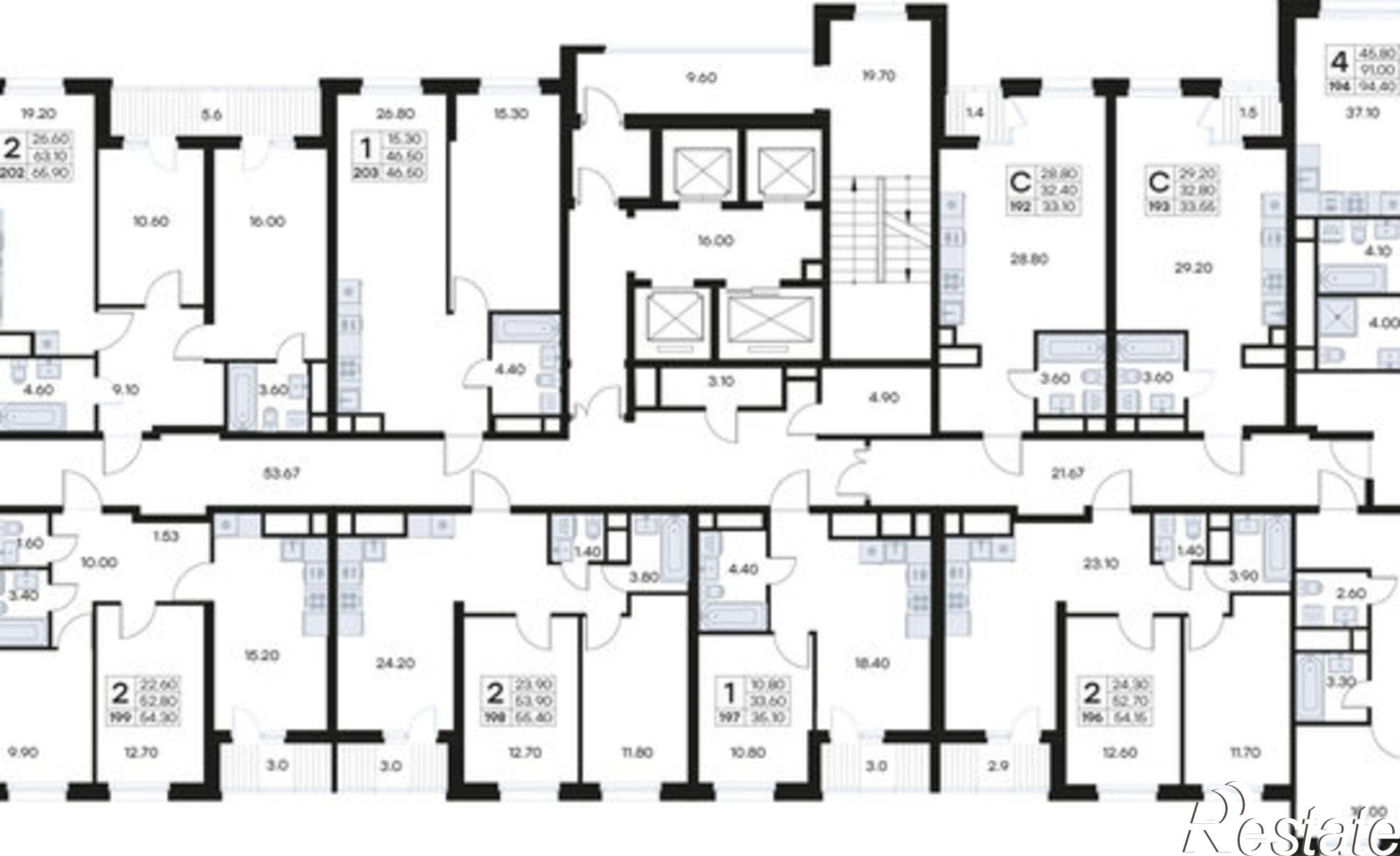 Купить квартиру за 10 216 200 рублей на улица Карбышева, 22Б