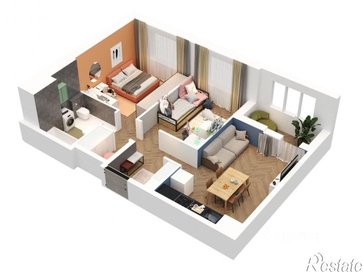 2-комн квартира в новом доме ул 3-я Поселковая, 16/4,  д. 16/4