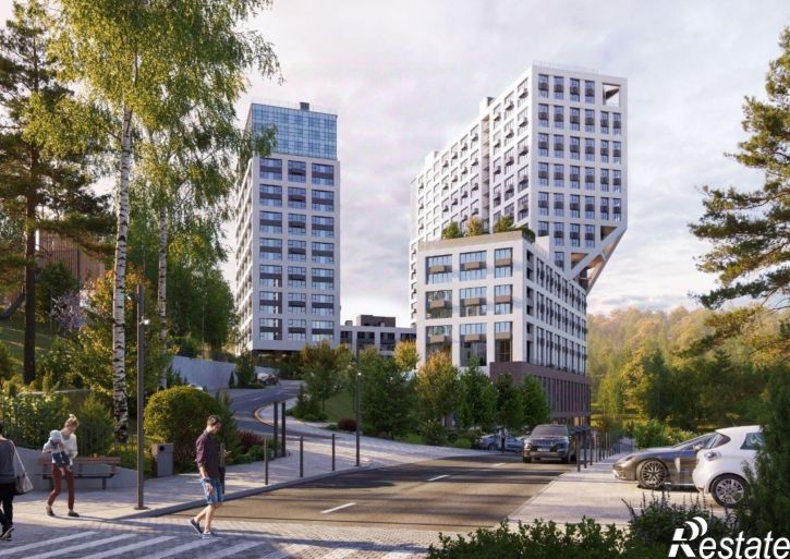 2-комн квартира в новом доме улица Нейбута