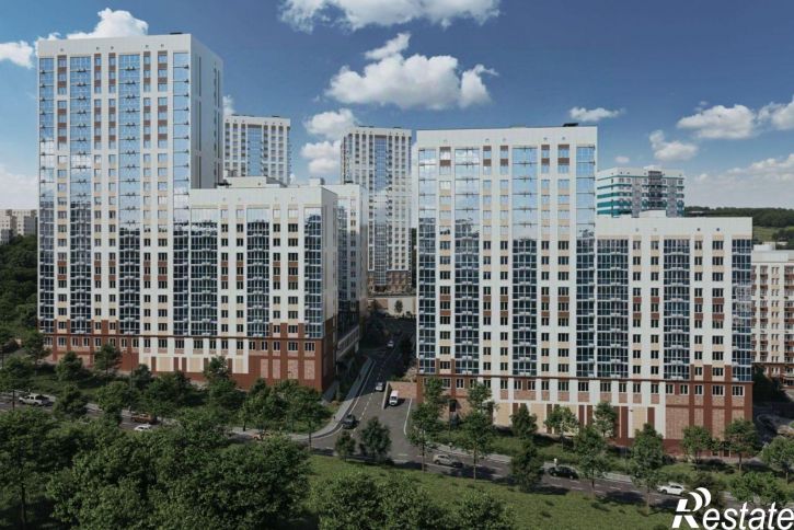 1-комн квартира в новом доме улица Слуцкого, 5А с4,  д. 5А с4