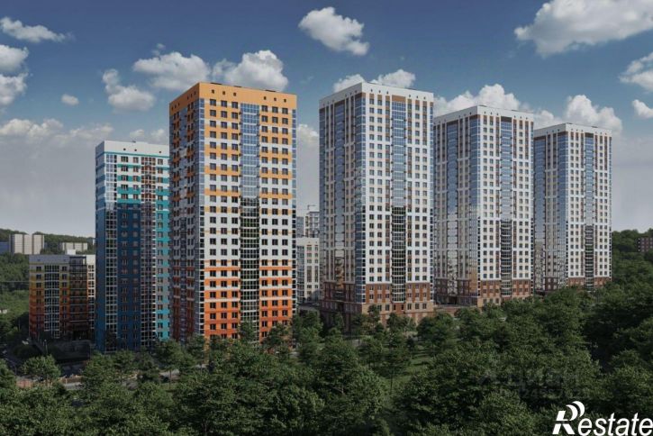 1-комн квартира в новом доме улица Слуцкого, 5А с4,  д. 5А с4