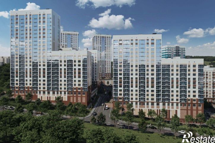 1-комн квартира в новом доме улица Слуцкого, 5А с4,  д. 5А с4