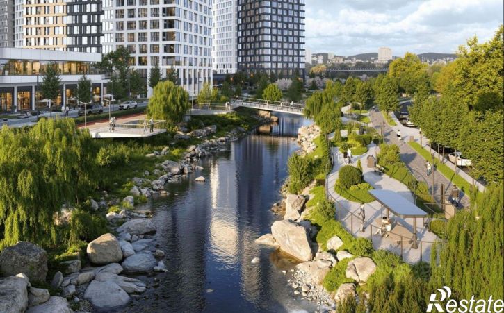 1-комн квартира в новом доме проспект 100-летия Владивостока, 105 с3,  д. 105 с3