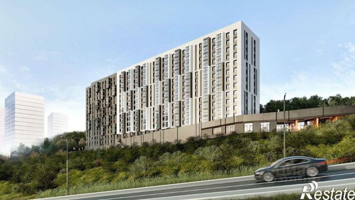 1-комн квартира в новом доме улица Нейбута