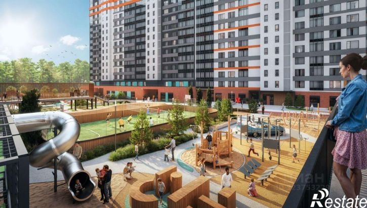 2-комн квартира в новом доме улица Нейбута, 141 к4,  д. 141 к4