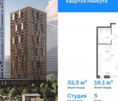 3-комн, 80 кв м, этаж 18/30 Ленинский район, жилой комплекс Квартал Нейбута, 141к1