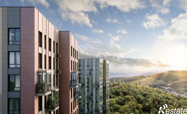 1-комн квартира в новом доме улица Сабанеева, 1.1