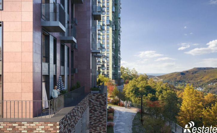 1-комн квартира в новом доме улица Сабанеева, 1.1