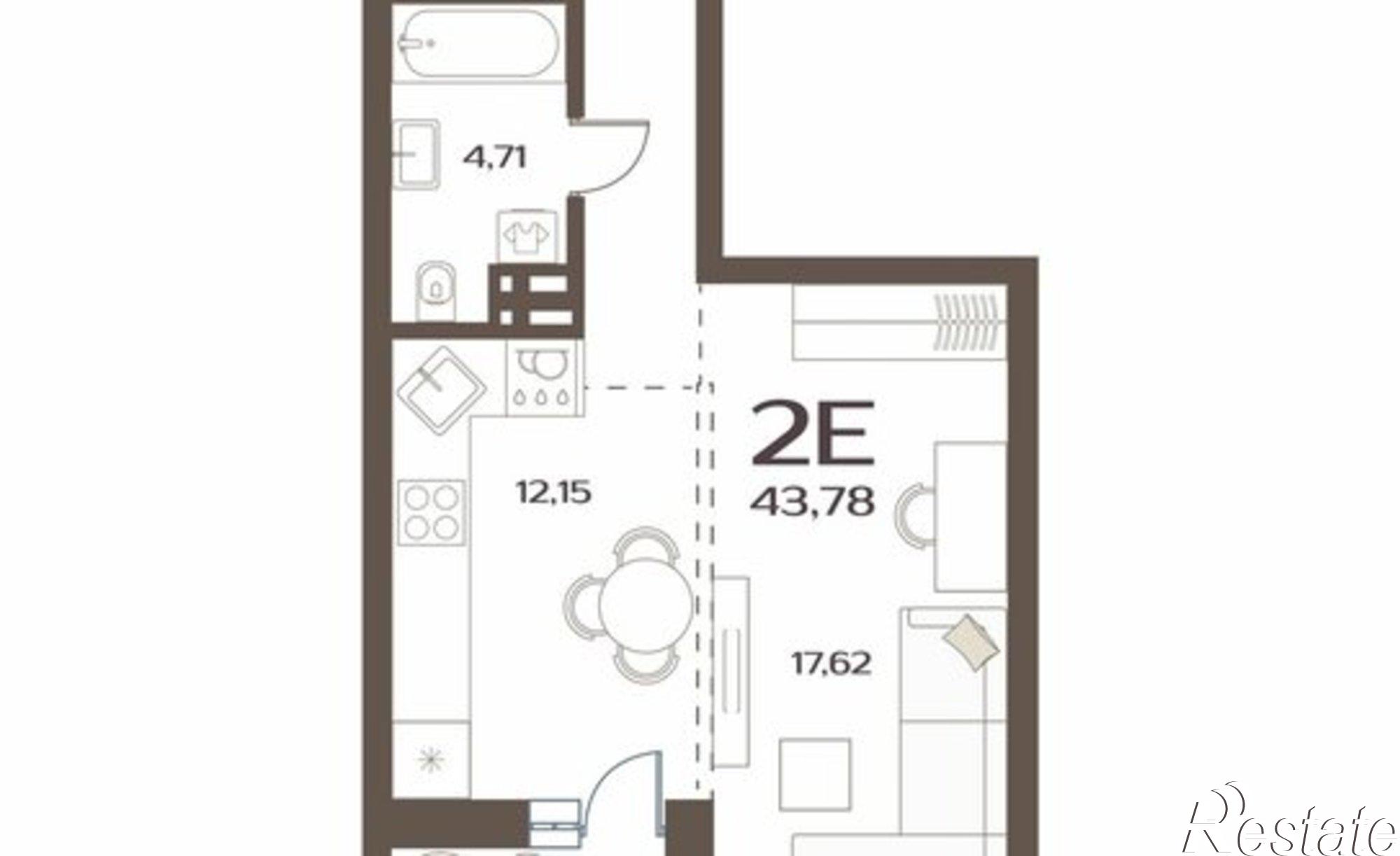 Купить квартиру за 6 784 000 рублей на улица Слуцкого, 5А с4