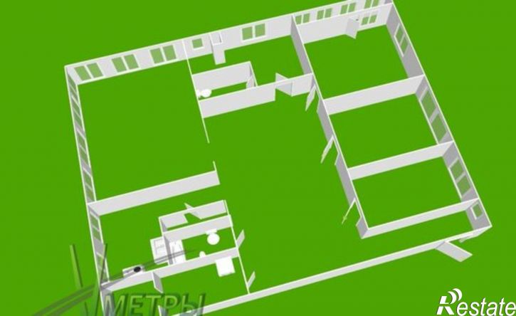 5-комн квартира ул Талалихина, 10,  д. 10