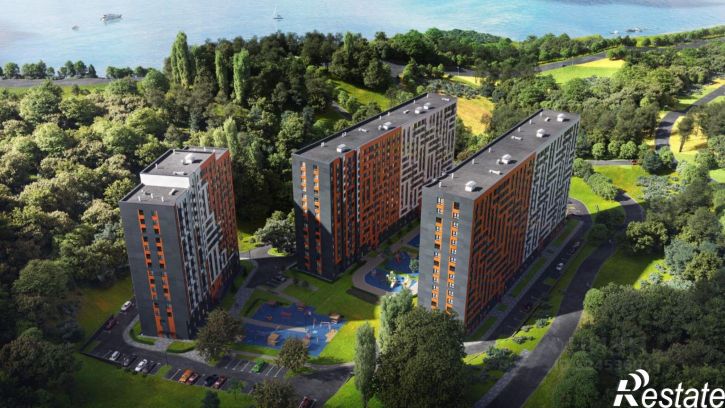 2-комн квартира в новом доме Катерная улица, 31